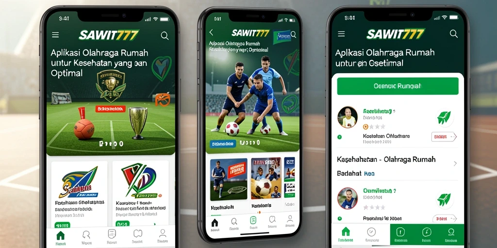 Tampilan antarmuka aplikasi SAWIT777 yang menarik dan fungsional.